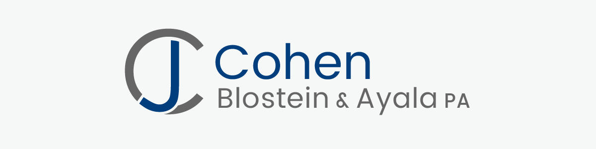 Cohen, Blostein and Ayala PA, Florida law firm logo